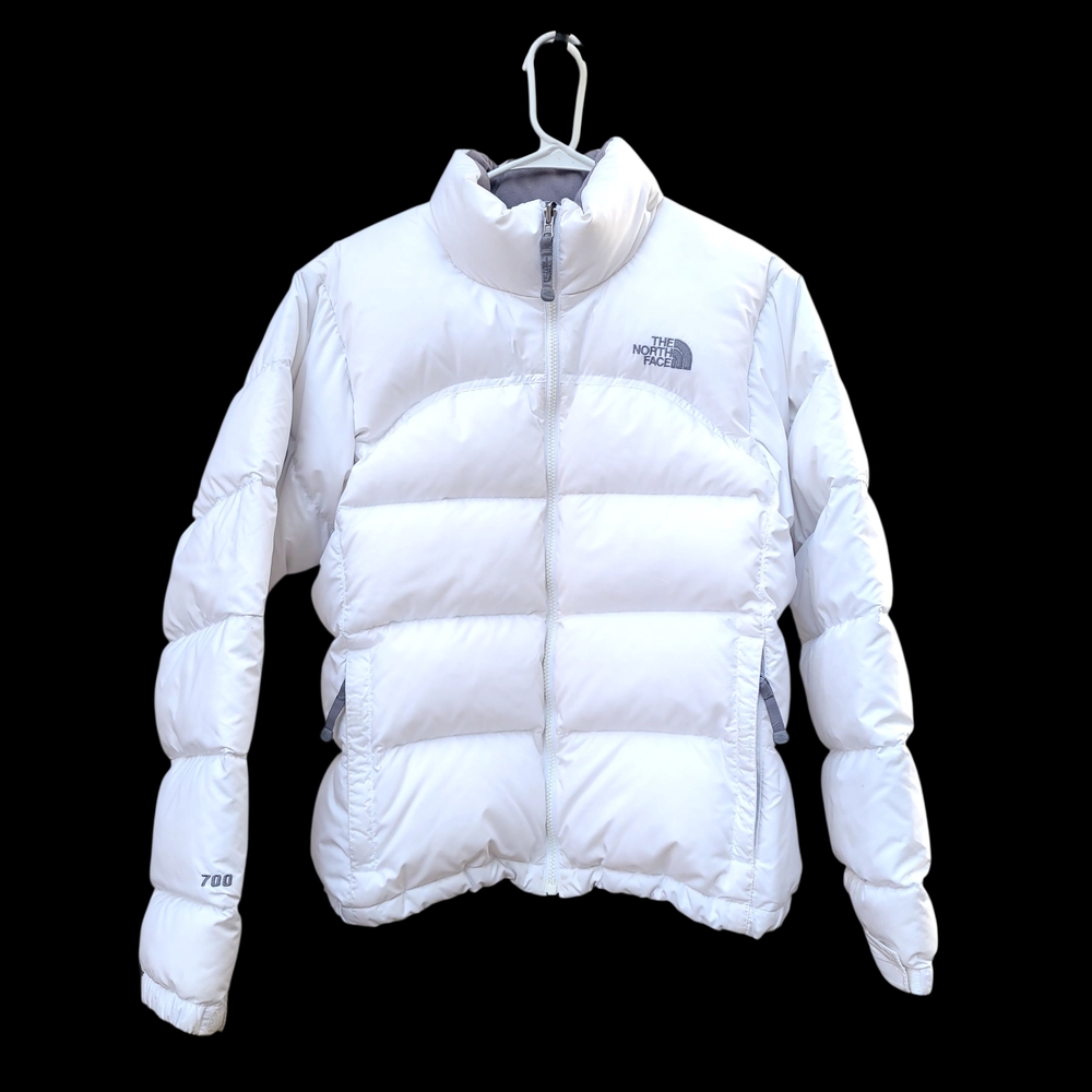 Womans North Face 96 Nuptse White Puffer Sz M Retro